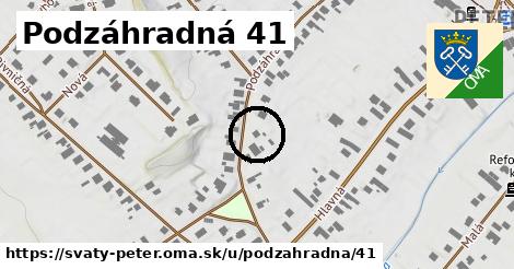 Podzáhradná 41, Svätý Peter