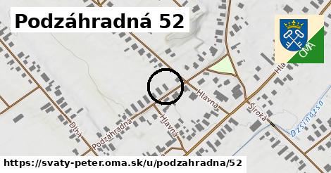 Podzáhradná 52, Svätý Peter