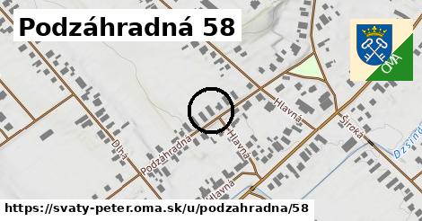 Podzáhradná 58, Svätý Peter