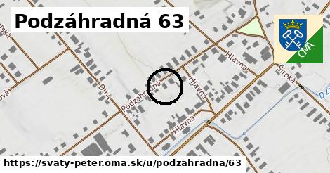 Podzáhradná 63, Svätý Peter