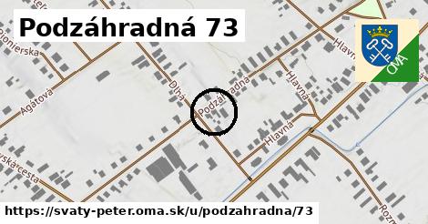 Podzáhradná 73, Svätý Peter