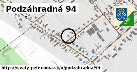 Podzáhradná 94, Svätý Peter