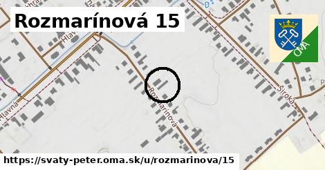 Rozmarínová 15, Svätý Peter