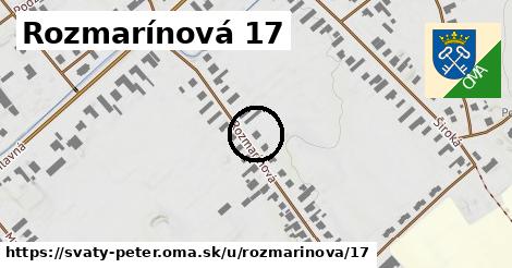 Rozmarínová 17, Svätý Peter