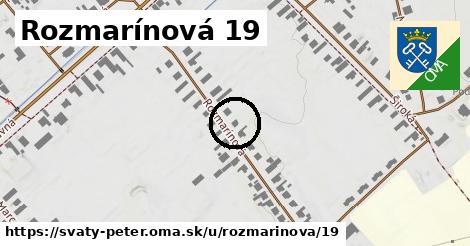 Rozmarínová 19, Svätý Peter