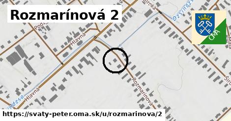 Rozmarínová 2, Svätý Peter