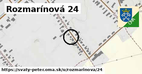 Rozmarínová 24, Svätý Peter