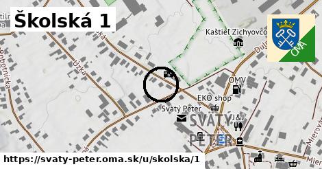 Školská 1, Svätý Peter