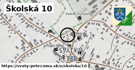 Školská 10, Svätý Peter