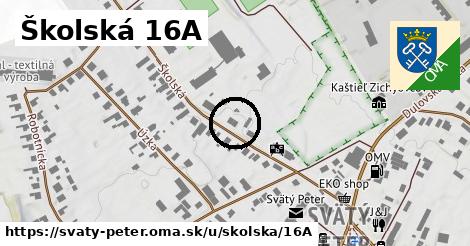 Školská 16A, Svätý Peter