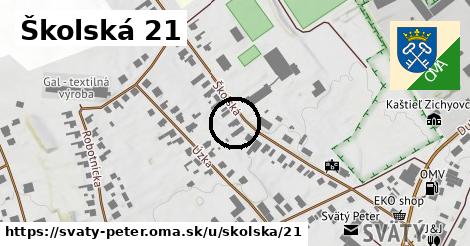 Školská 21, Svätý Peter