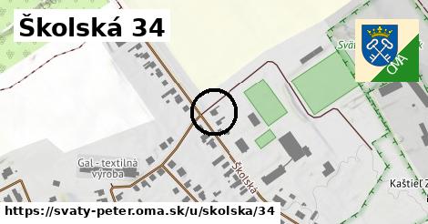 Školská 34, Svätý Peter