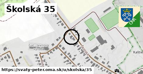 Školská 35, Svätý Peter