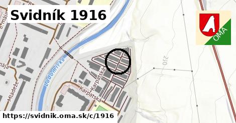 Svidník <span class="supisne">1916</span>