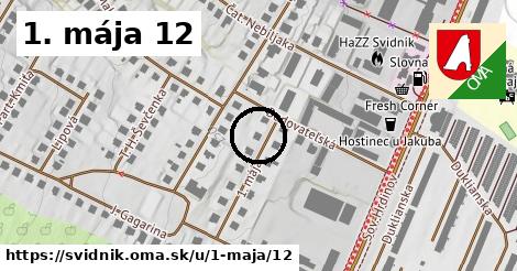 1. mája 12, Svidník