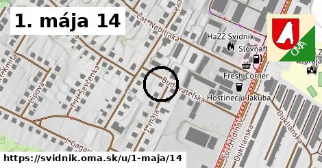 1. mája 14, Svidník