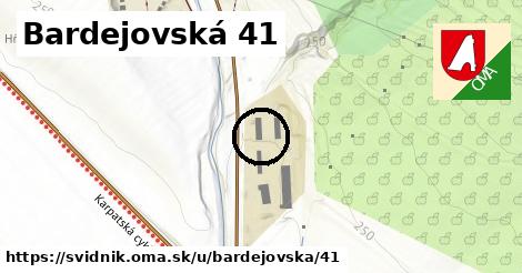 Bardejovská 41, Svidník