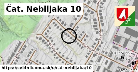 Čat. Nebiljaka 10, Svidník