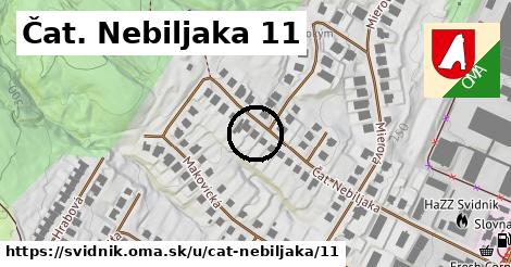 Čat. Nebiljaka 11, Svidník