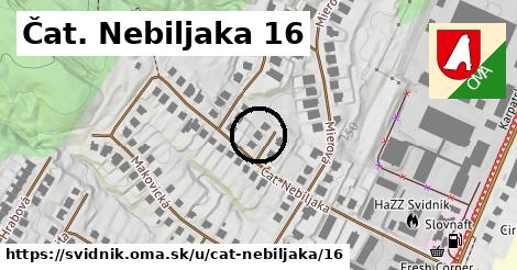 Čat. Nebiljaka 16, Svidník