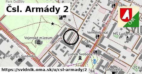 Čsl. Armády 2, Svidník