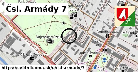 Čsl. Armády 7, Svidník