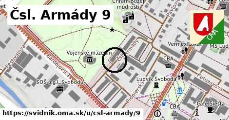 Čsl. Armády 9, Svidník