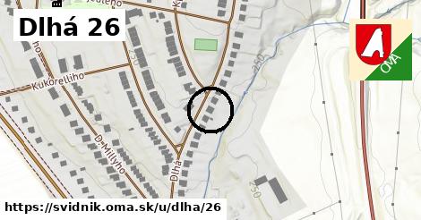 Dlhá 26, Svidník