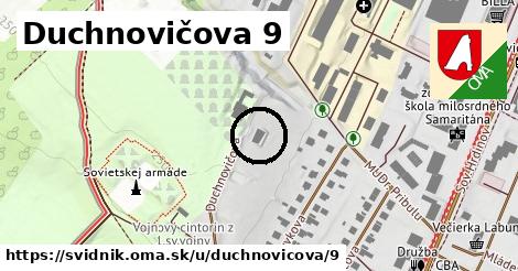 Duchnovičova 9, Svidník