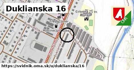 Duklianska 16, Svidník