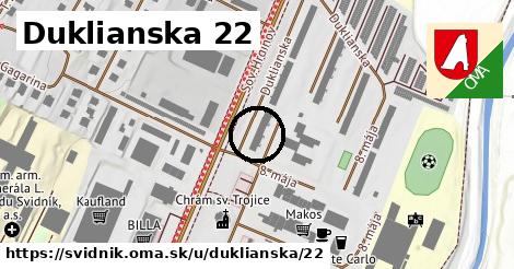 Duklianska 22, Svidník