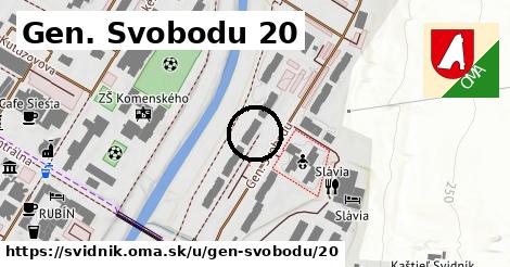 Gen. Svobodu 20, Svidník