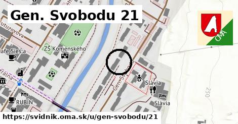 Gen. Svobodu 21, Svidník