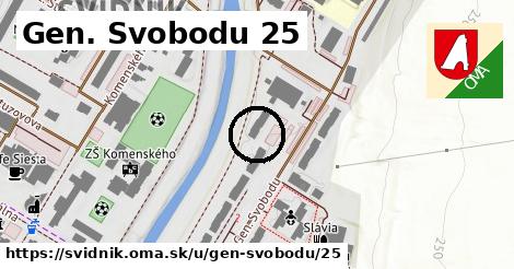 Gen. Svobodu 25, Svidník