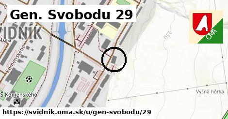 Gen. Svobodu 29, Svidník