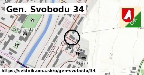 Gen. Svobodu 34, Svidník