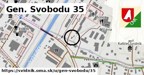 Gen. Svobodu 35, Svidník