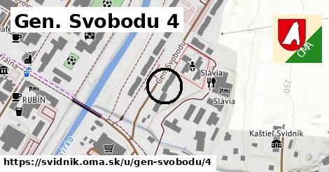 Gen. Svobodu 4, Svidník