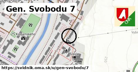 Gen. Svobodu 7, Svidník