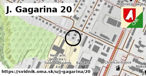 J. Gagarina 20, Svidník