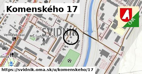 Komenského 17, Svidník