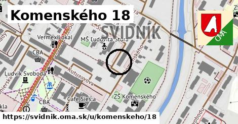 Komenského 18, Svidník