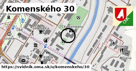 Komenského 30, Svidník