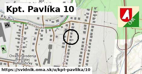 Kpt. Pavlíka 10, Svidník