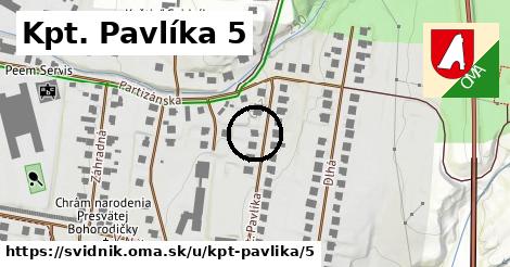 Kpt. Pavlíka 5, Svidník