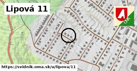 Lipová 11, Svidník