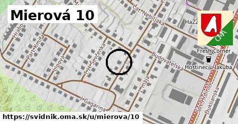 Mierová 10, Svidník