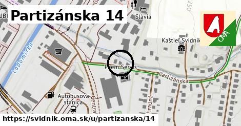 Partizánska 14, Svidník