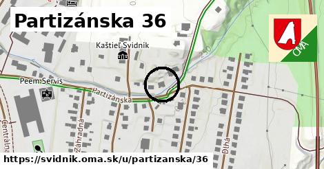 Partizánska 36, Svidník