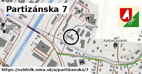 Partizánska 7, Svidník